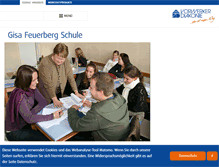 Tablet Screenshot of gisa-feuerberg-schule.de